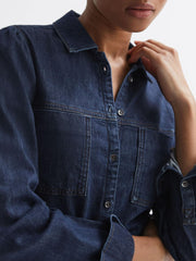 Reiss Tops | Belize Paige Denim Shirt Rena - Women