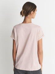 Reiss Tops | Luana Cotton Jersey V-Neck T-Shirt Black - Women