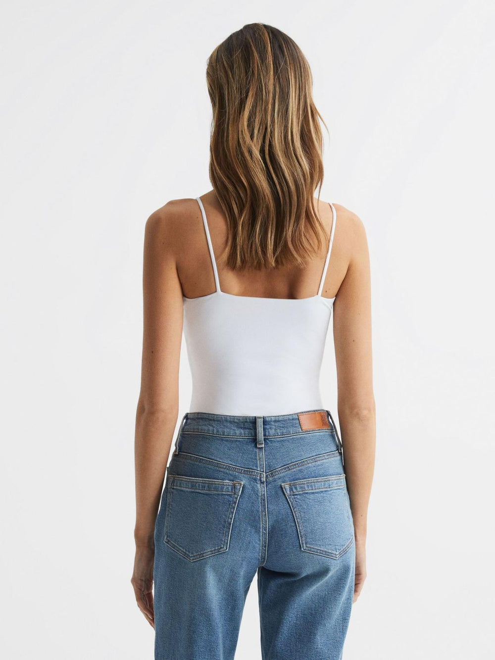 Reiss Tops | Lucy Strappy Body White - Women
