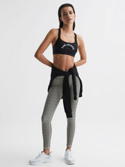 Reiss Tops | Paola The Upside Matte Tech Sports Bra Black - Women