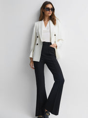 Reiss Tops | Taylor V-Neck Shell Blouse Black - Women