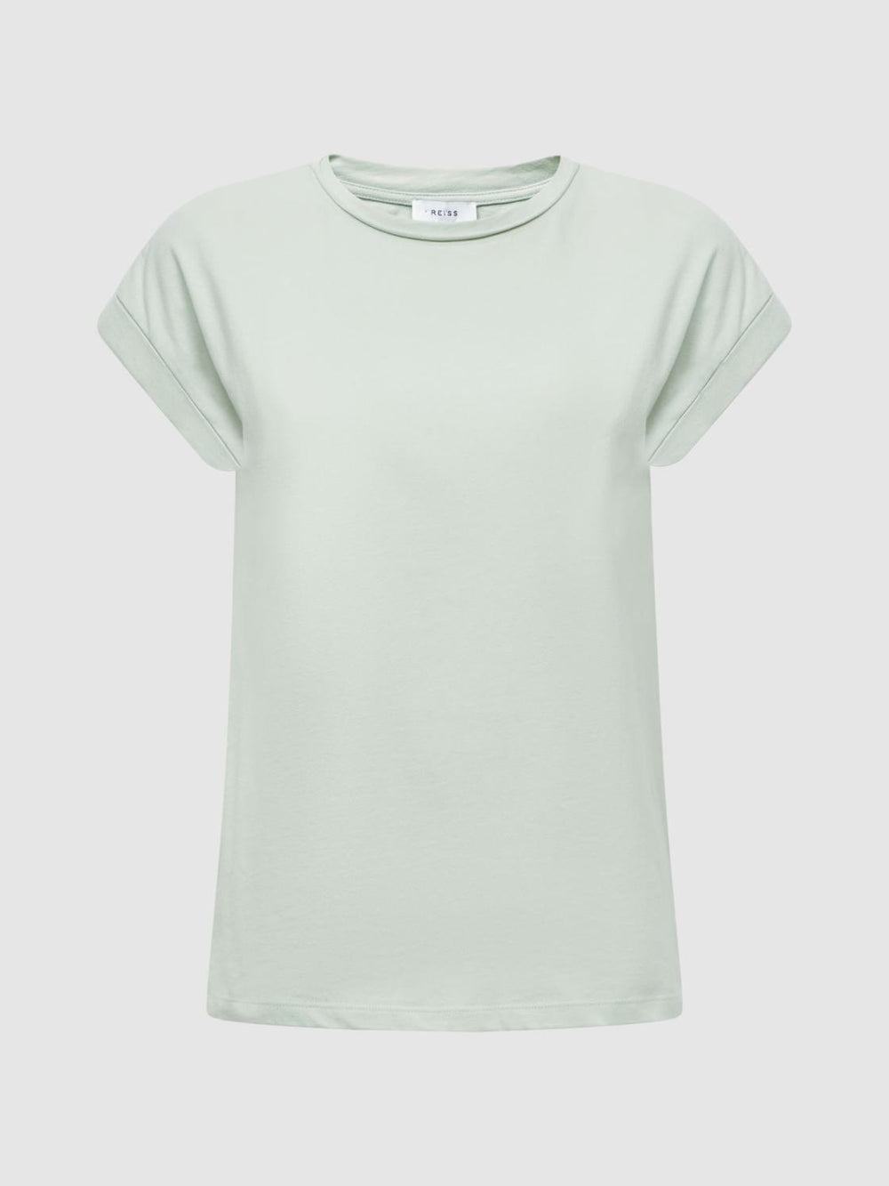 Reiss Tops | Tereza Crew T-Shirt Mint - Women