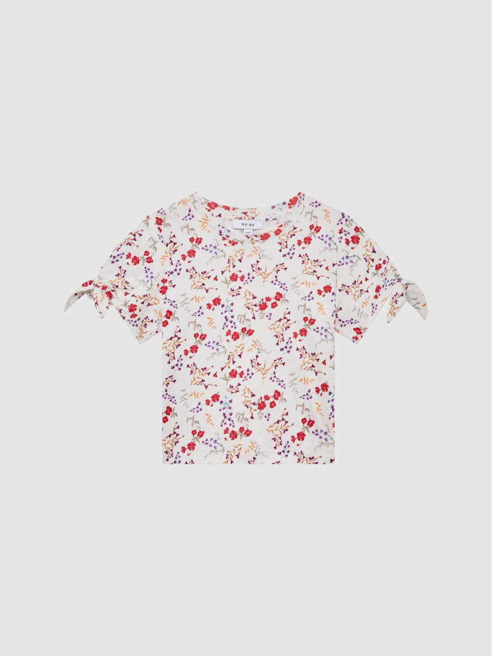 Reiss Tops & Tshirts | Tally Printed Cotton T-Shirt Multi - Children
