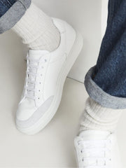 Reiss Trainers | Ashley Leather Trainers White - Men
