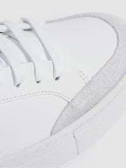 Reiss Trainers | Ashley Leather Trainers White - Men