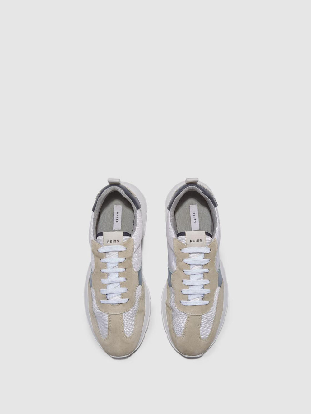 Reiss Trainers | Evo Lite Running Trainers Grey - Men