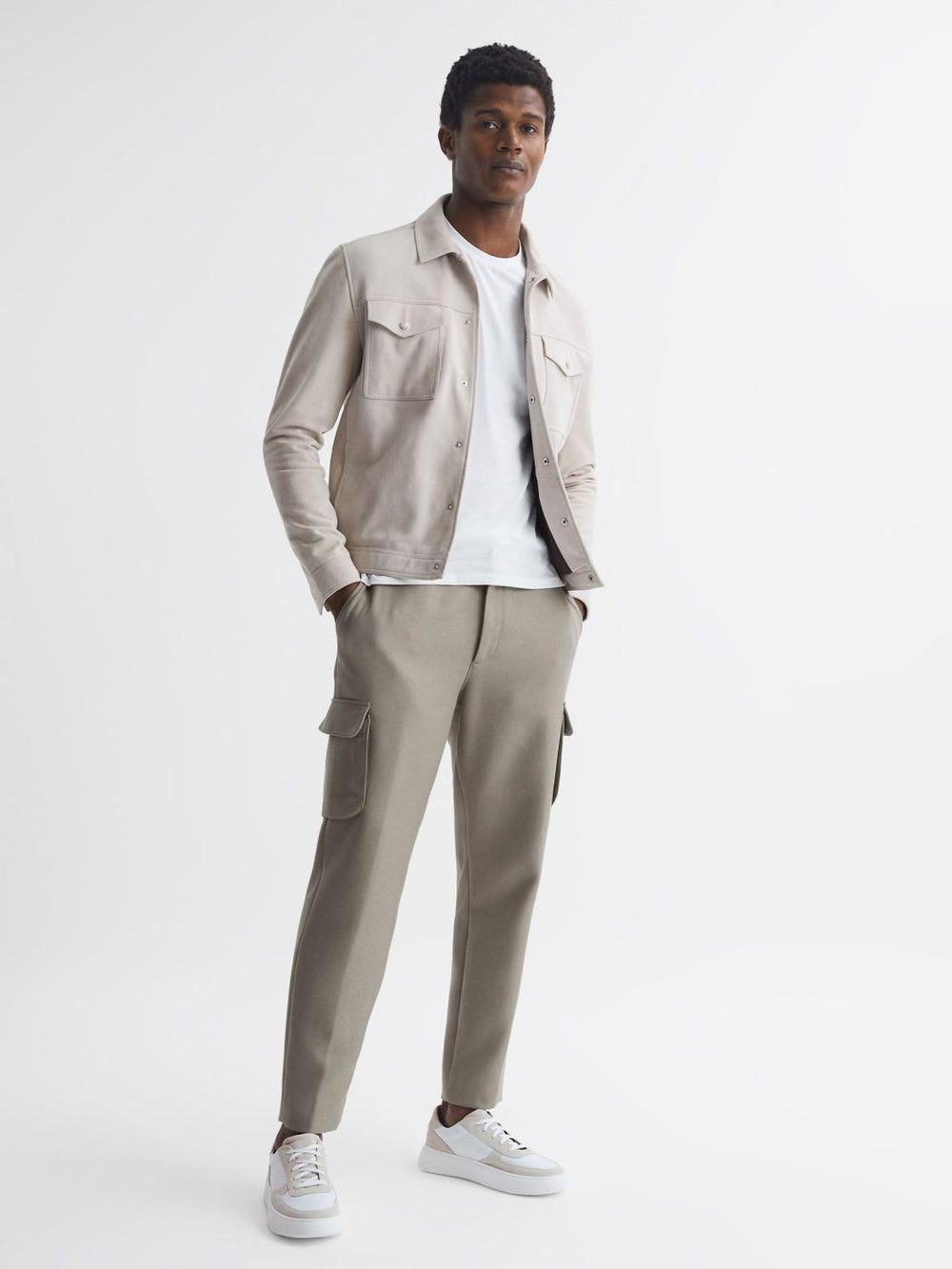 Reiss Trainers | Marais Unseen Marais Trainers Off White - Men