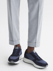 Reiss Trainers | Trinity Tech Unseen Trinity Tech Trainers Blue/navy - Men