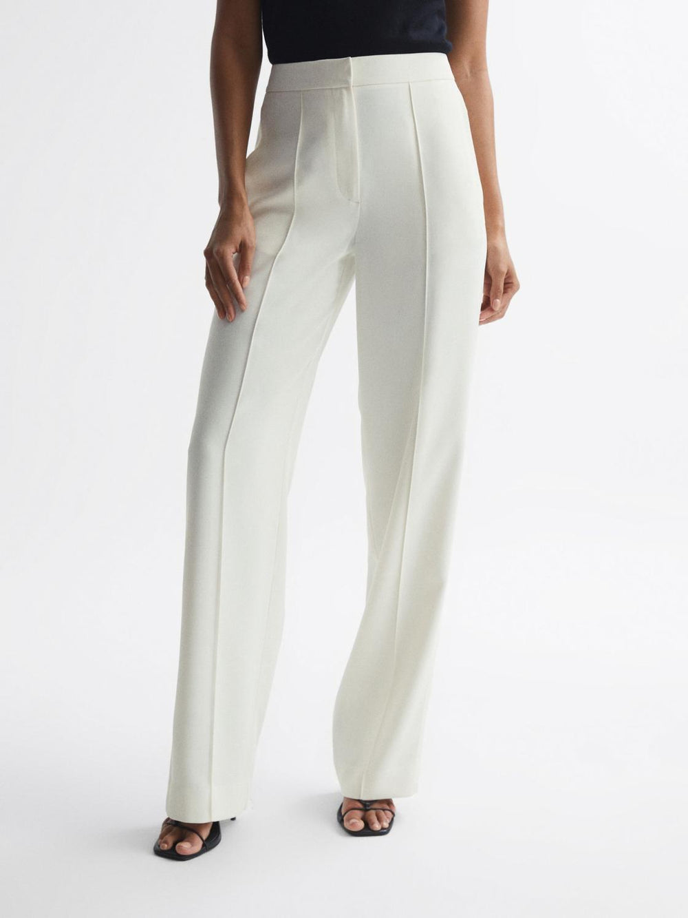 Reiss Trousers | Aleah Pull On Trousers Black - Women