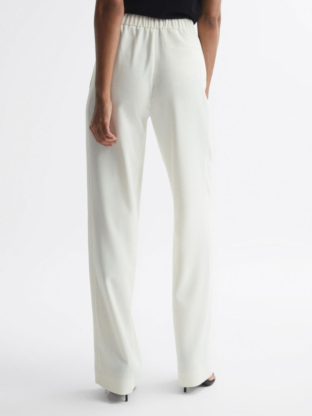 Reiss Trousers | Aleah Pull On Trousers Black - Women