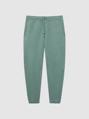 Reiss Trousers | Ali Garment Dye Joggers Fern Green - Men