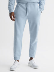 Reiss Trousers | Ali Garment Dye Joggers Ice Blue - Men