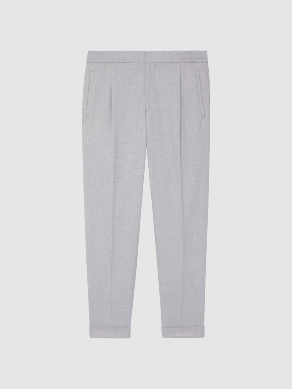 Reiss Trousers | Brighton Pleat Front Trousers Airforce Blue - Men