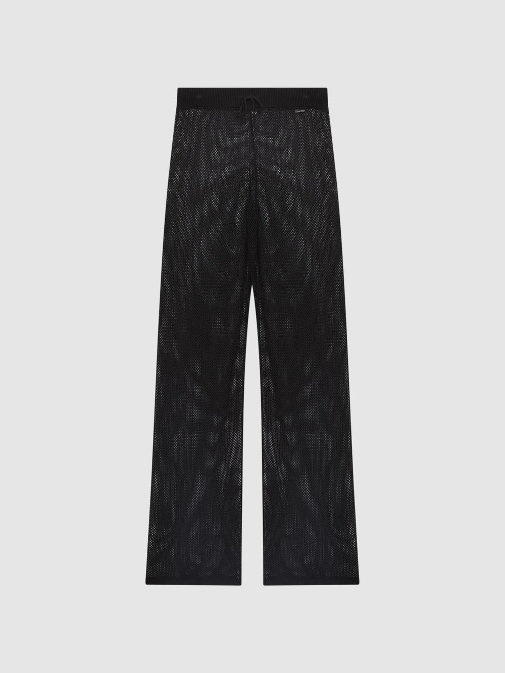 Reiss Trousers | Calvin Klein Underwear Knitted High Rise Trousers Black - Women