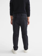 Reiss Trousers | Eastbury Slim Fit Chinos Navy - Children