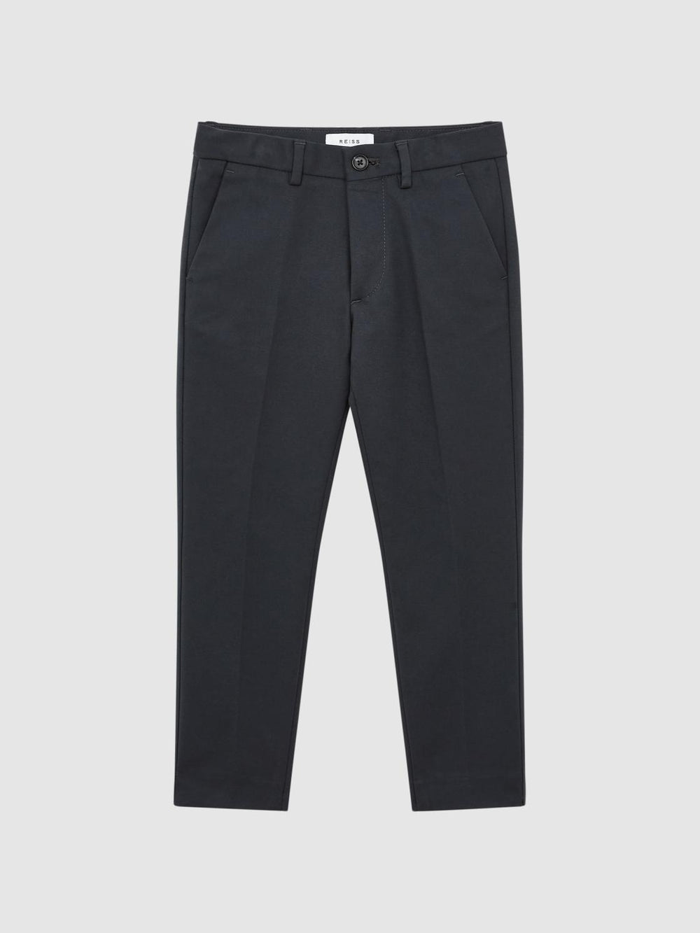 Reiss Trousers | Eastbury Slim Fit Chinos Steel Blue - Children