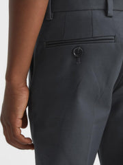 Reiss Trousers | Eastbury Slim Fit Chinos Steel Blue - Children