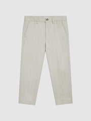 Reiss Trousers | Eastbury Slim Fit Chinos Stone - Children