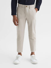 Reiss Trousers | Eastbury Slim Fit Chinos Stone - Children