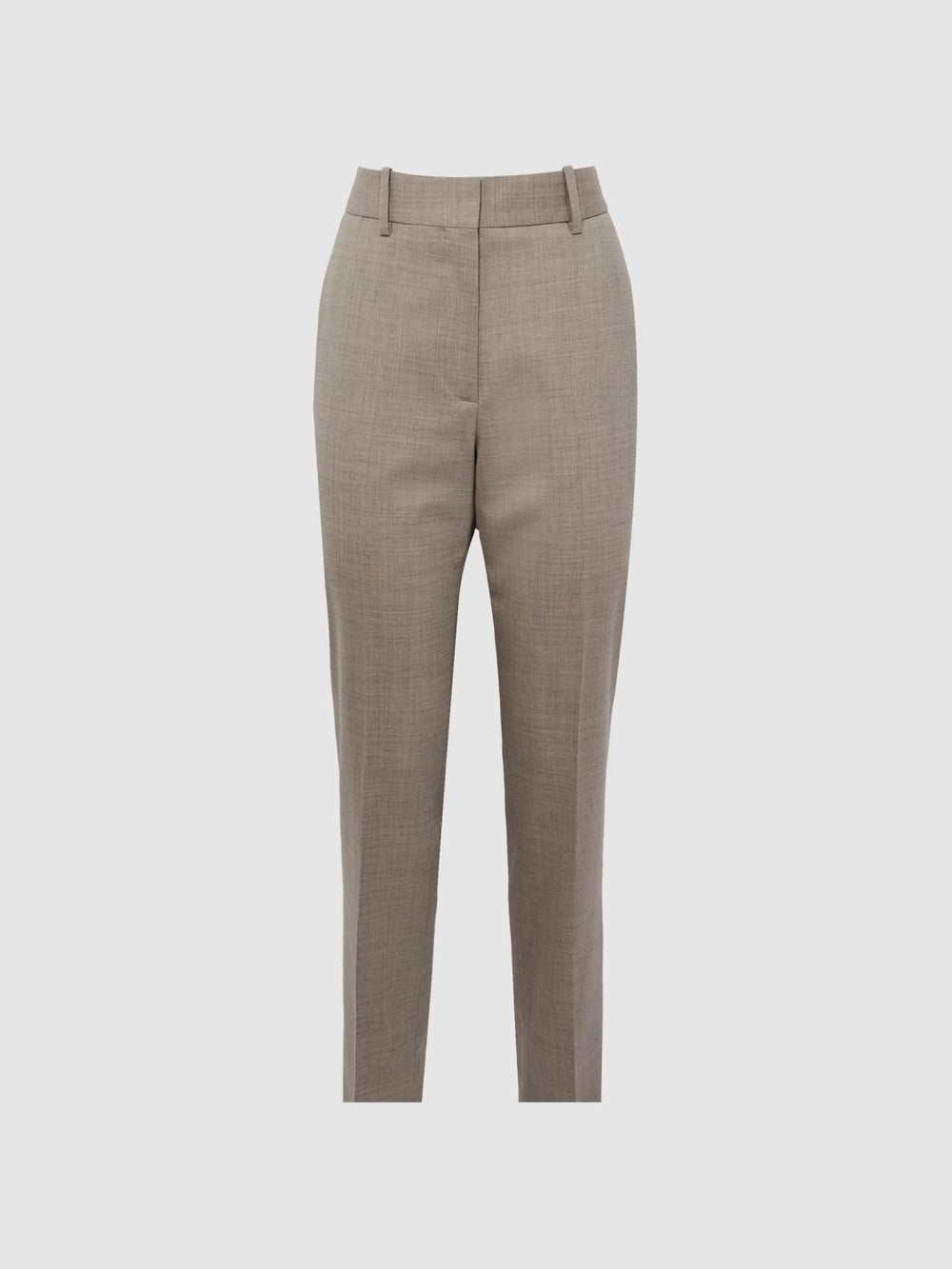 Reiss Trousers | Emily Straight Leg Tailored Trousers Oatmeal - Women