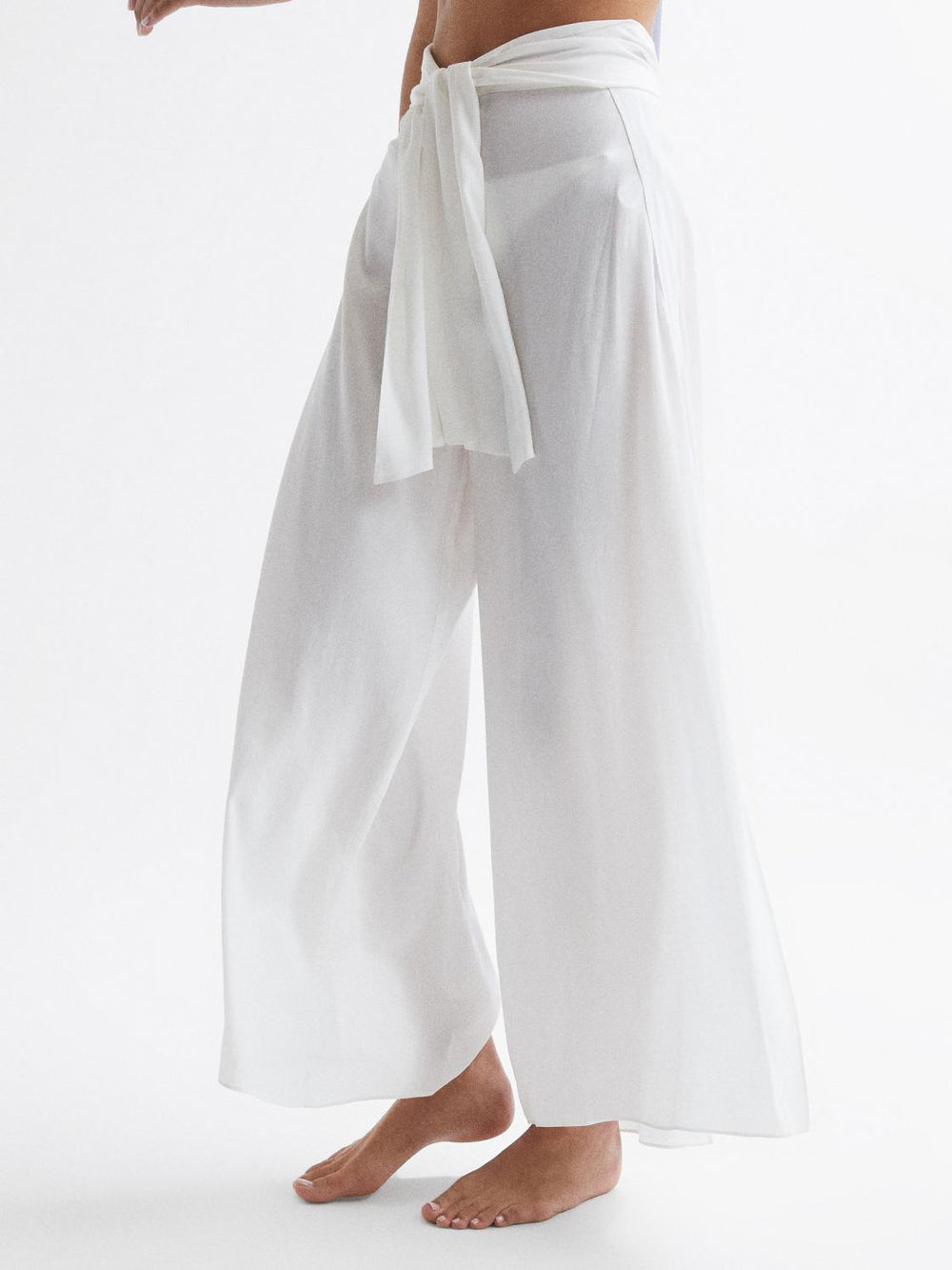 Reiss Trousers | Gemma Resort Trousers White - Women