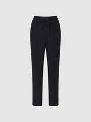 Reiss Trousers | Hailey Pull On Trousers Black - Women