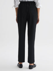 Reiss Trousers | Hailey Pull On Trousers Black - Women