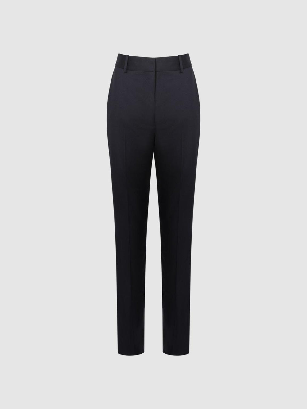 Reiss Trousers | Haisley Slim Leg Tapered Trousers Black - Women