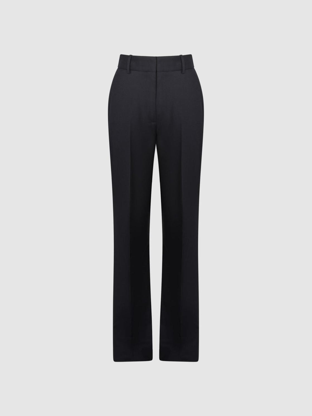 Reiss Trousers | Haisley Tailored Flare Trousers Black - Women