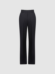 Reiss Trousers | Haisley Tailored Flare Trousers Black - Women