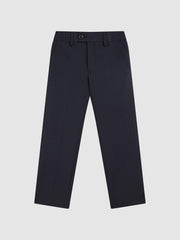 Reiss Trousers | Hope Modern Fit Mixer Trousers Navy - Children