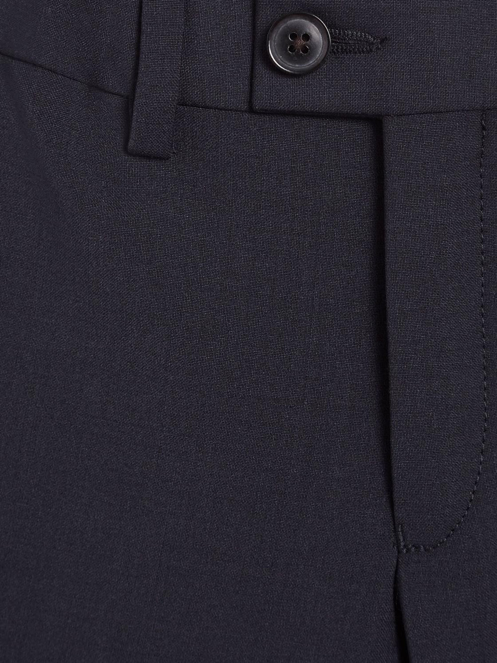 Reiss Trousers | Hope Modern Fit Mixer Trousers Navy - Children