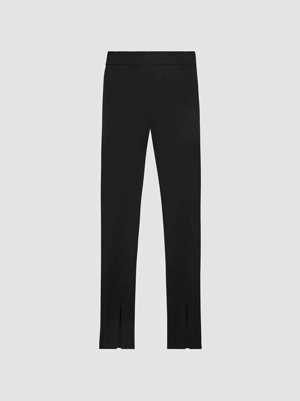 Reiss Trousers | Jayne Split Front Skinny Trousers Black - Women
