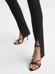 Reiss Trousers | Jayne Split Front Skinny Trousers Black - Women