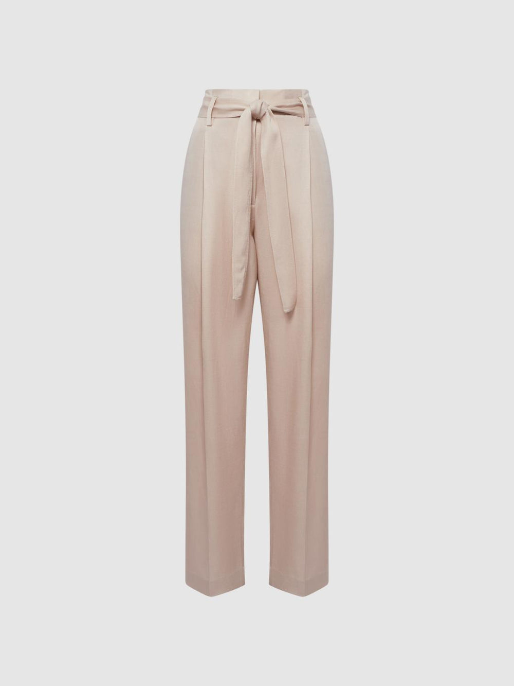 Reiss Trousers | Mylie Tapered High Rise Trousers Mint - Women