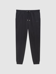 Reiss Trousers | Noah Interlock Drawstring Joggers Navy - Men