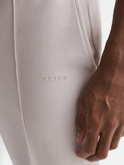 Reiss Trousers | Noah Interlock Drawstring Joggers Navy - Men