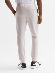 Reiss Trousers | Noah Interlock Drawstring Joggers Navy - Men