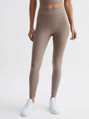 Reiss Trousers | Peached The Upside Mid Rise Leggings Light Brown - Women