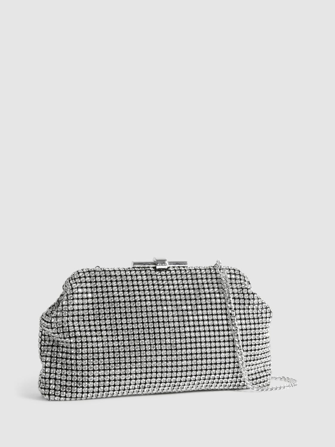 Reiss Bags | Adaline Embellished Clutch Bag Gold - Women