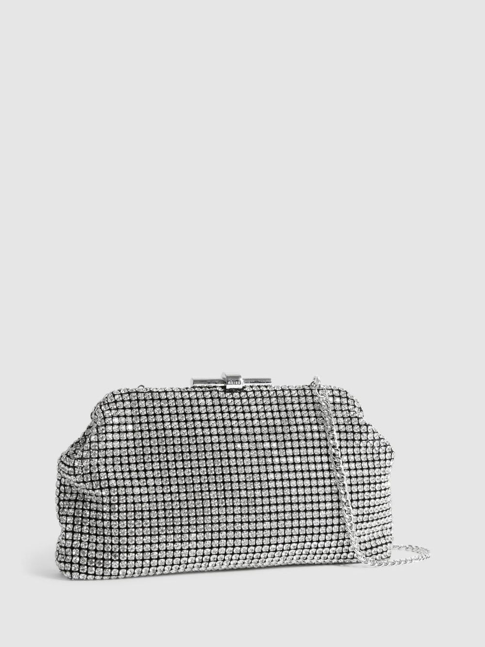 Reiss Bags | Adaline Embellished Clutch Bag Gold - Women