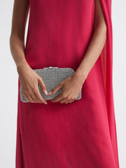 Reiss Bags | Adaline Embellished Clutch Bag Opal - Women