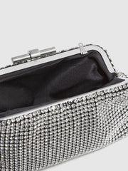 Reiss Bags | Adaline Embellished Clutch Bag Opal - Women