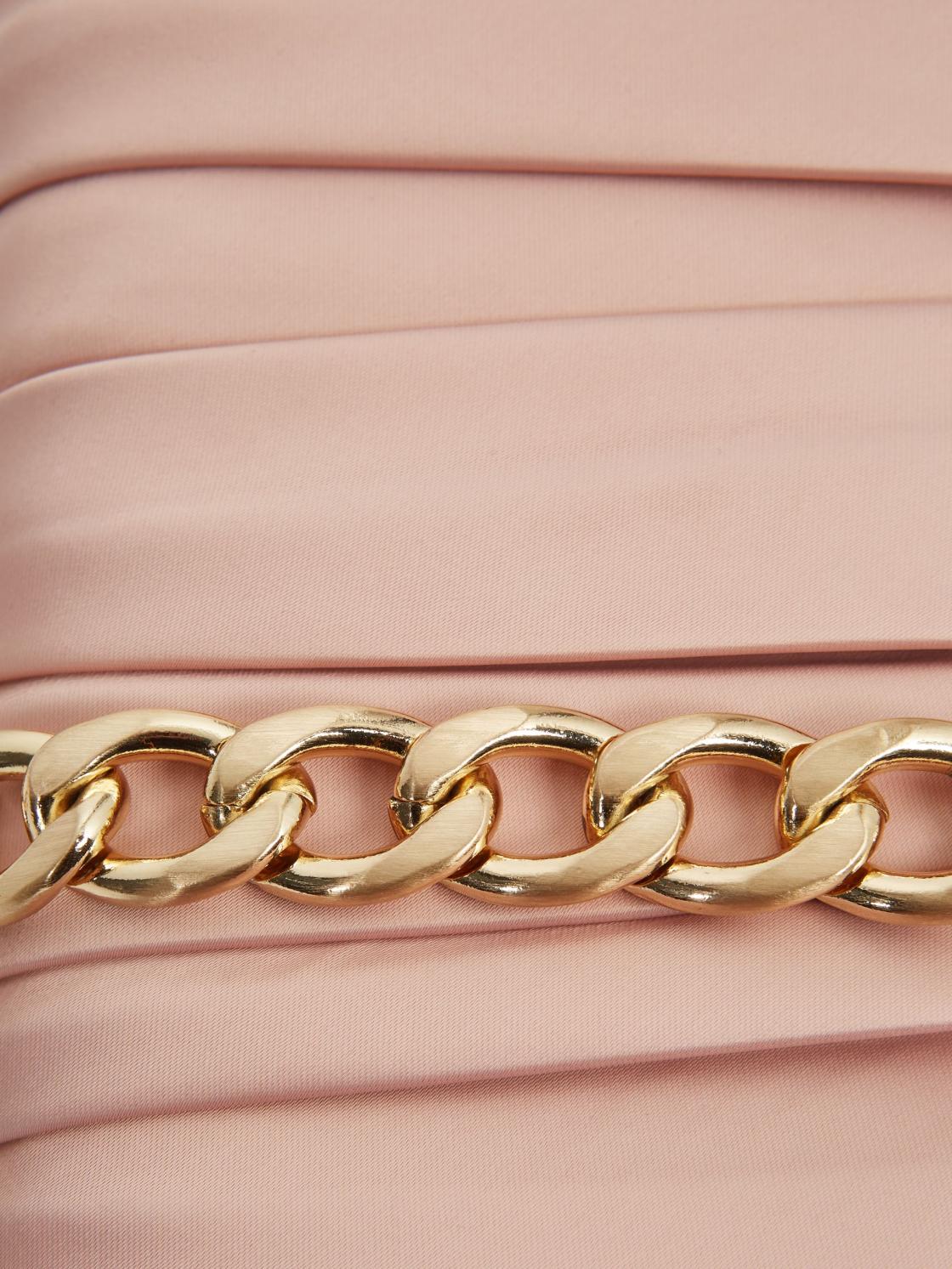 Reiss Bags | Camille Satin Pleated Clutch Bag Black - Women