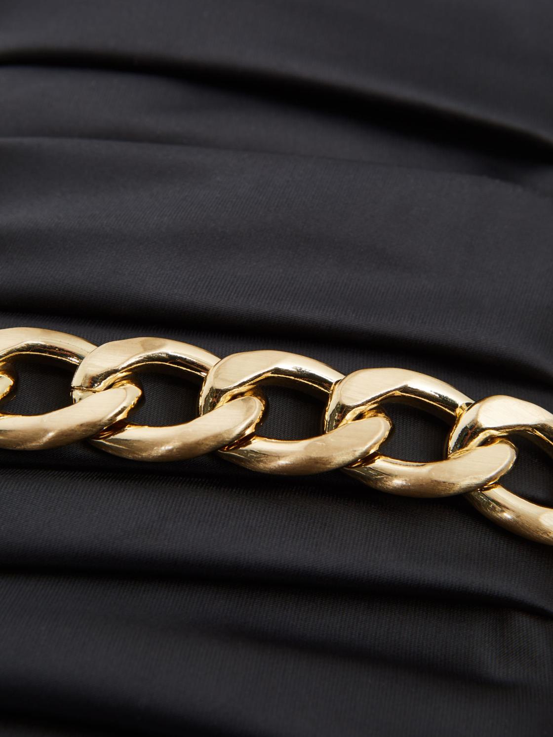 Reiss Bags | Camille Satin Pleated Clutch Bag Black - Women