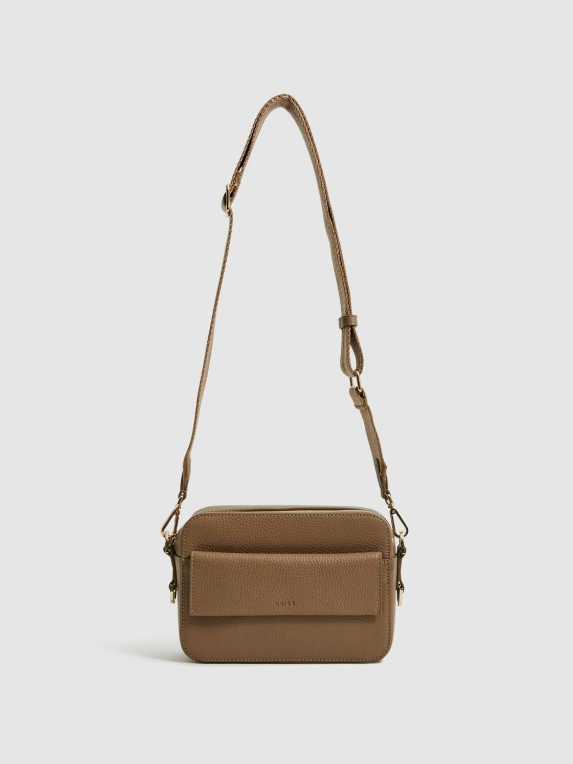 Reiss Bags | Cleo Leather Crossbody Camera Bag Black - Women