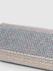 Reiss Bags | Dakota Disco Baguette Bag Silver - Women