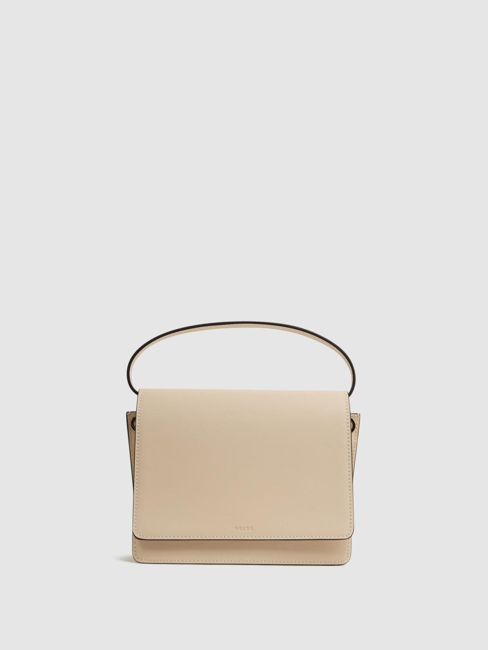 Reiss Bags | Daphne Leather Concertina Cross-Body Bag Buttermilk - Women