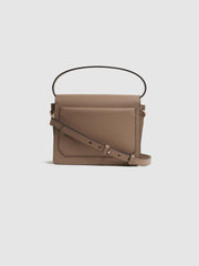 Reiss Bags | Daphne Leather Concertina Cross-Body Bag Buttermilk - Women