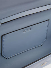 Reiss Bags | Delphine Diamanté Buckle Satin Clutch Off White - Women